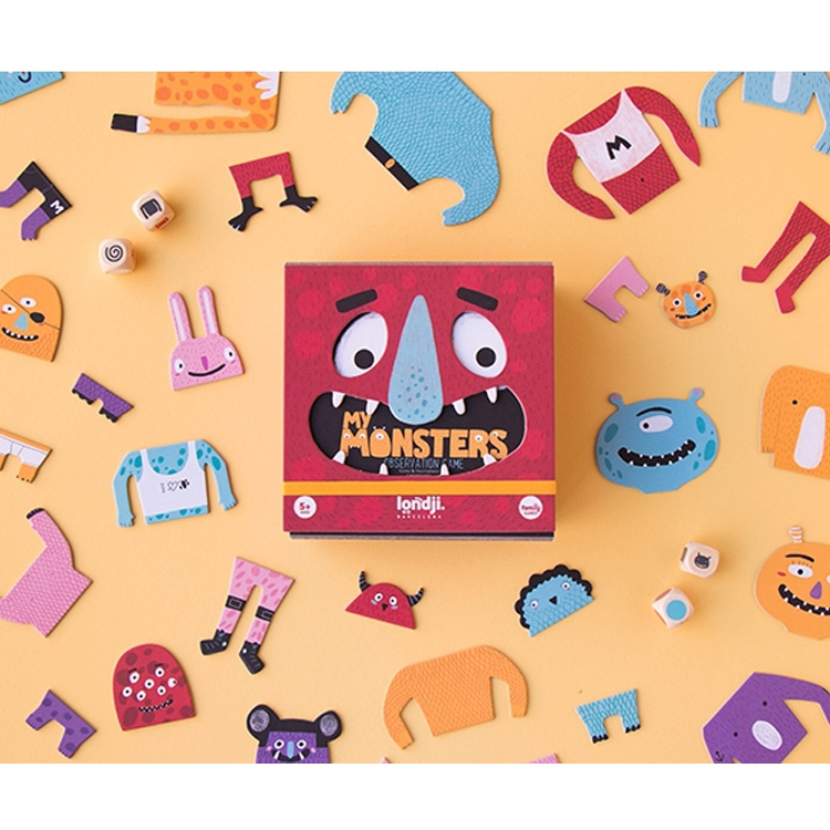 西班牙Londji 我的小怪物配對遊戲
