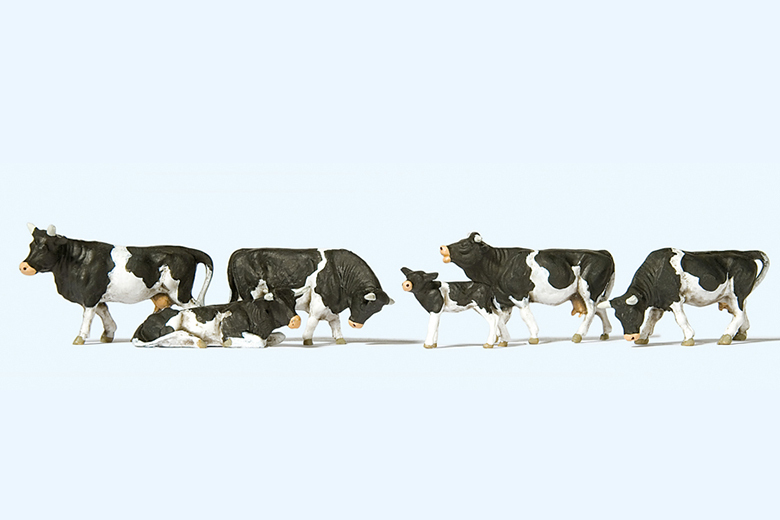 Preiser迷你小人 10145乳牛