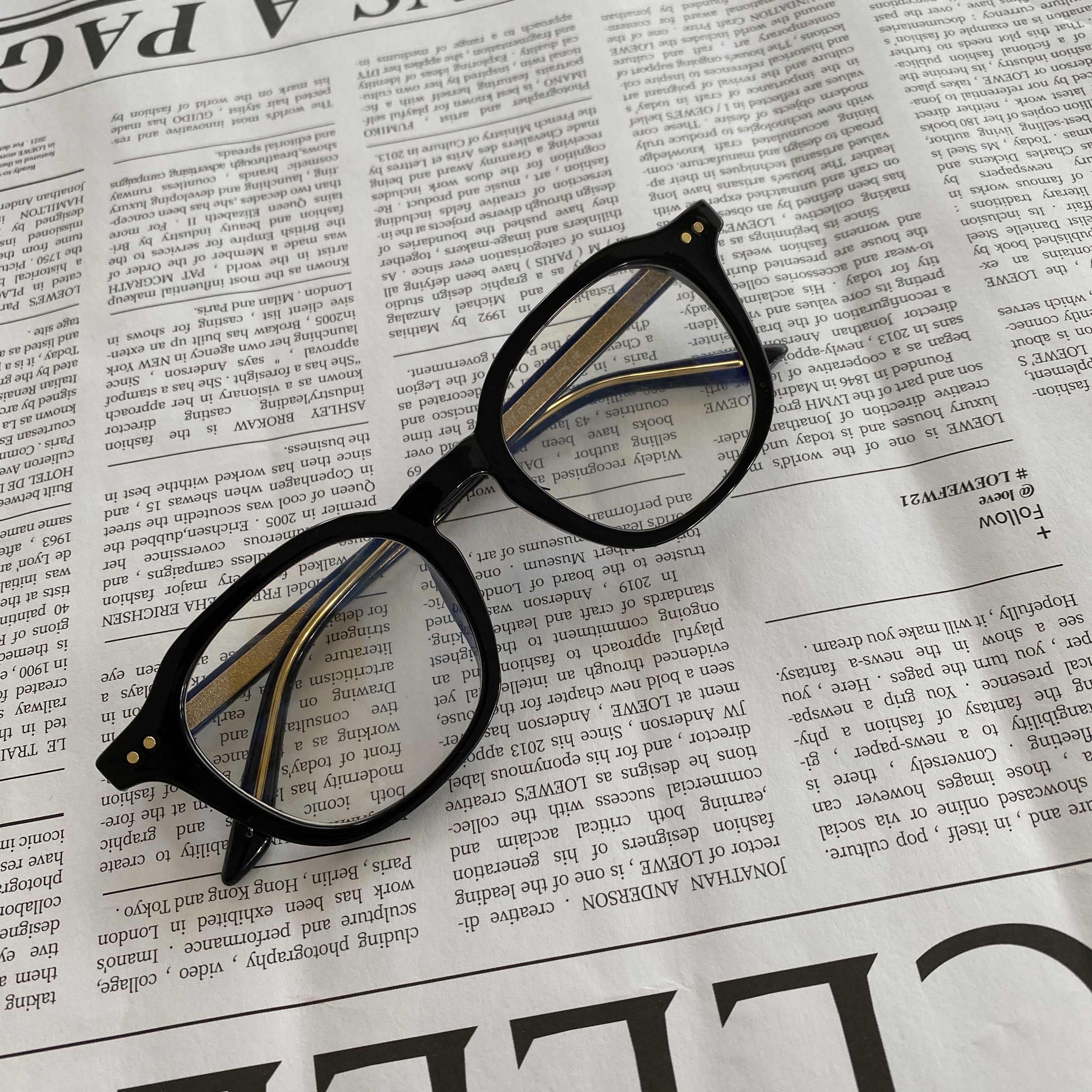 熱銷復刻✔️G2001 圓弧感粗框眼鏡