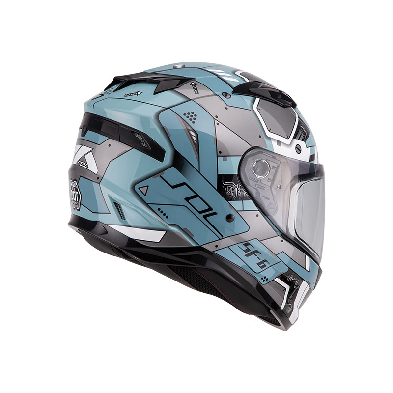 SOL SF-6 機動裝甲 松綠銀 全罩