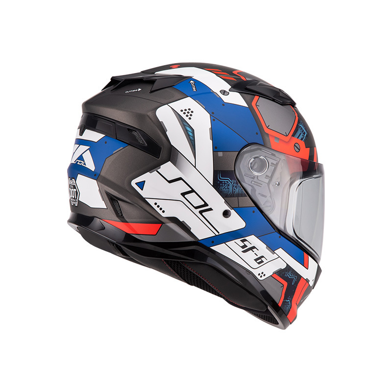 SOL SF-6 機動裝甲 消光鐵灰白 全罩