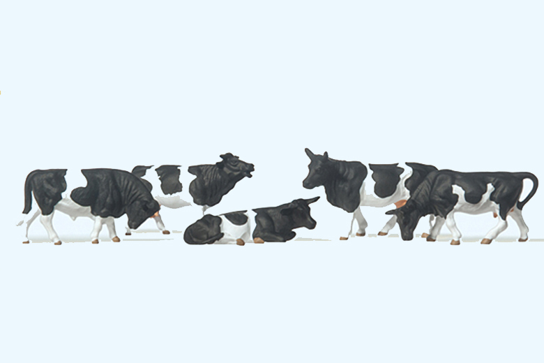 Preiser迷你動物 14155乳牛2