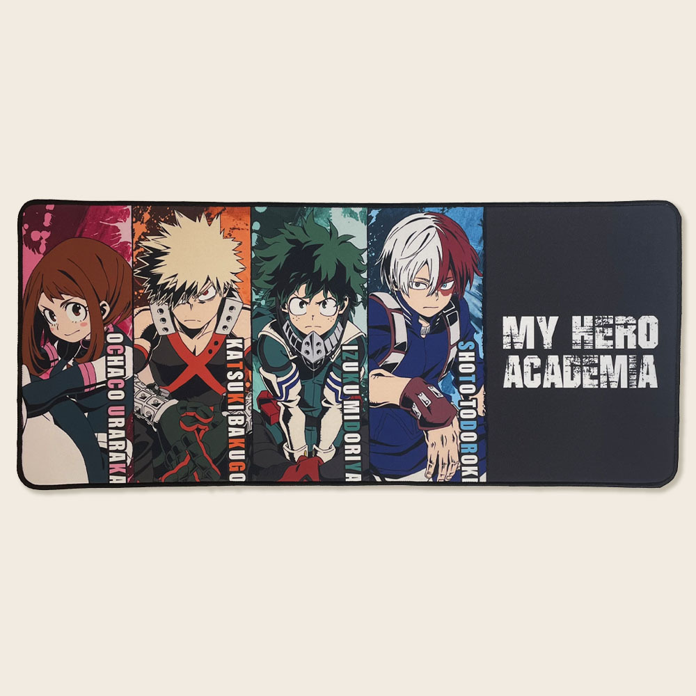 我的英雄學院-滑鼠墊-學生四人