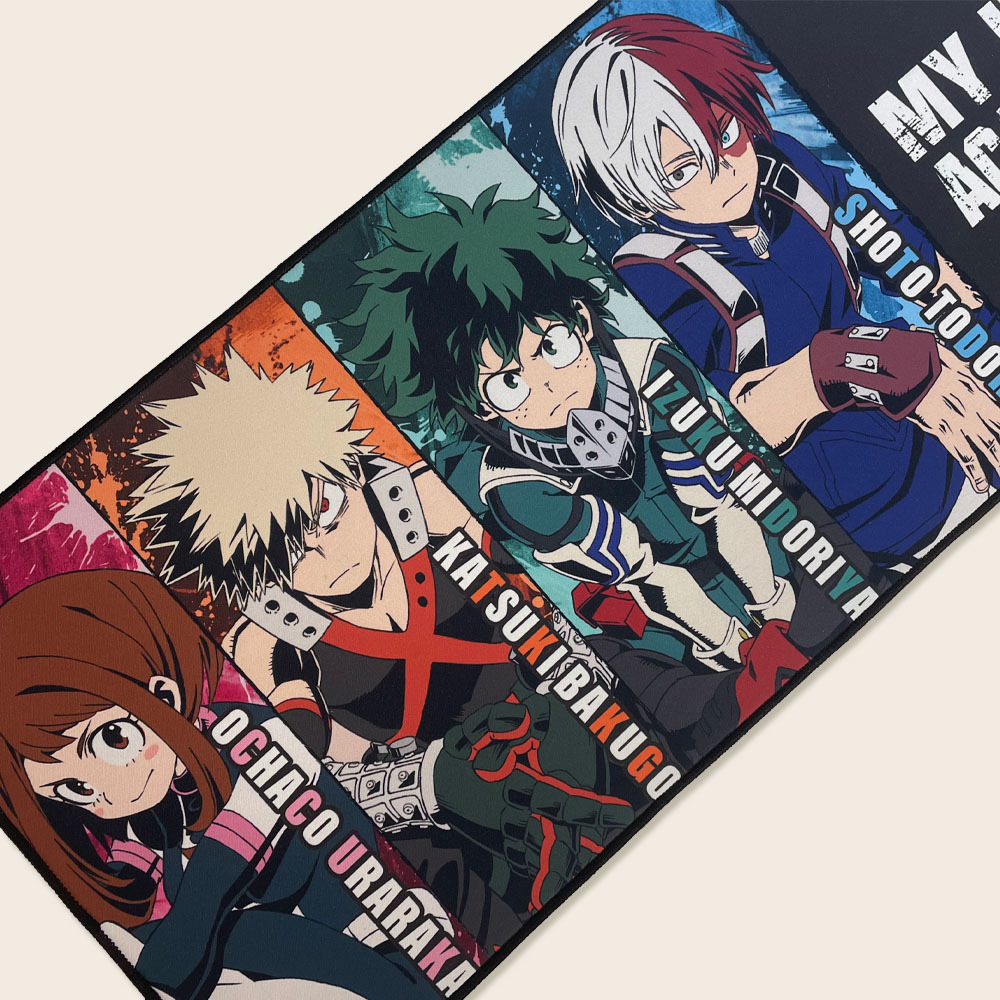 我的英雄學院-滑鼠墊-學生四人