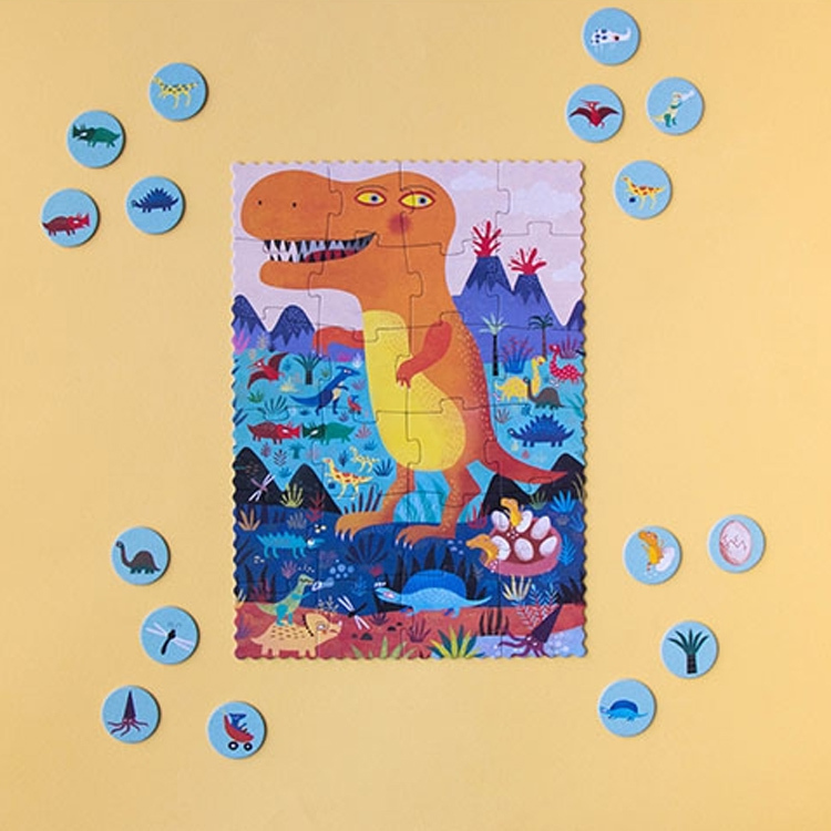 西班牙Londji 我的小恐龍找找看拼圖