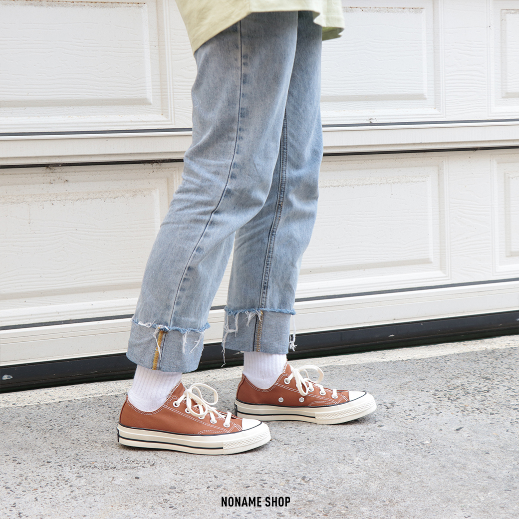CONVERSE CHUCK 1970 OX 低筒 帆布鞋  焦糖紅棕色