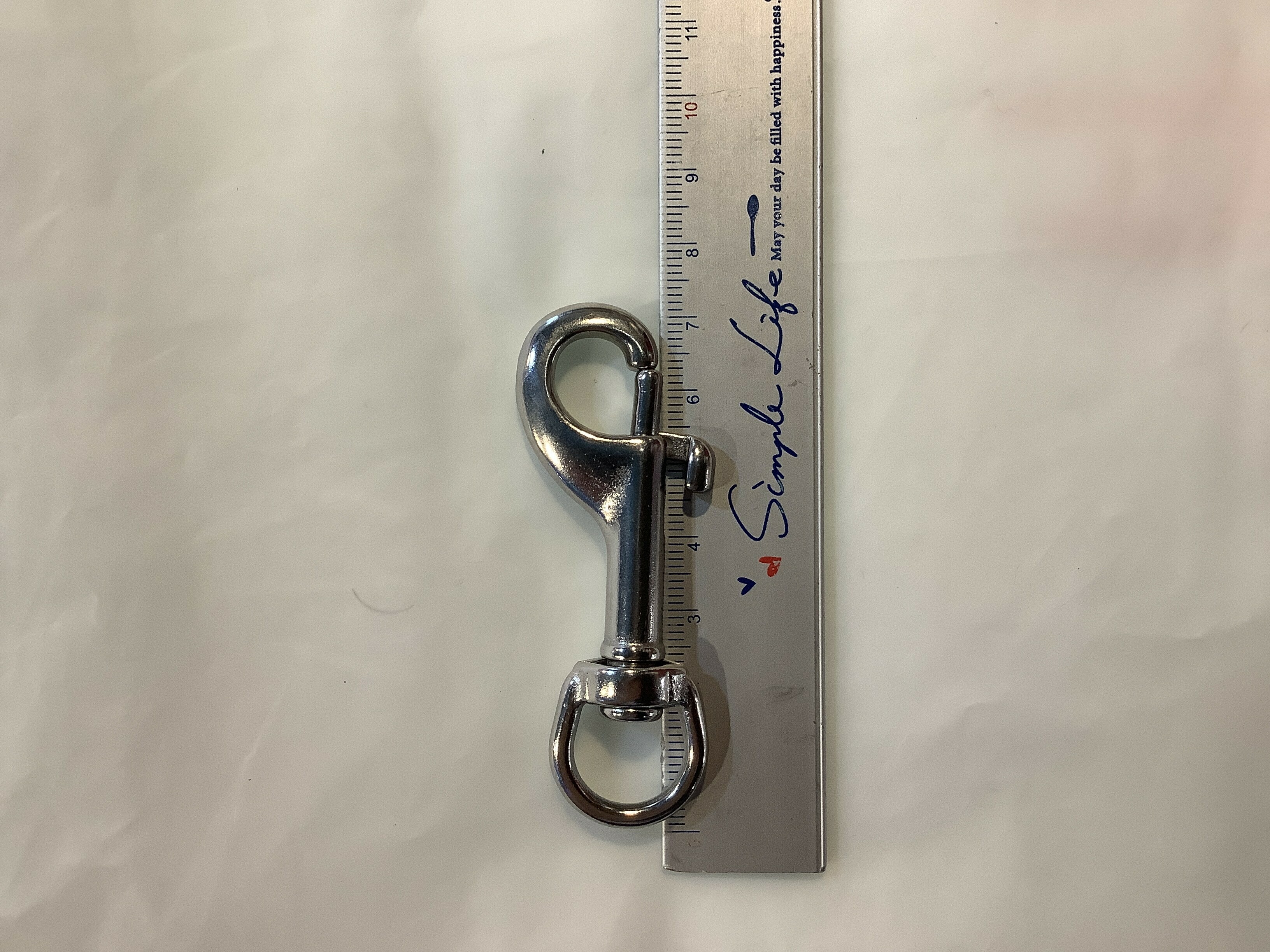 悠潛 白鐵單耳扣 7cm