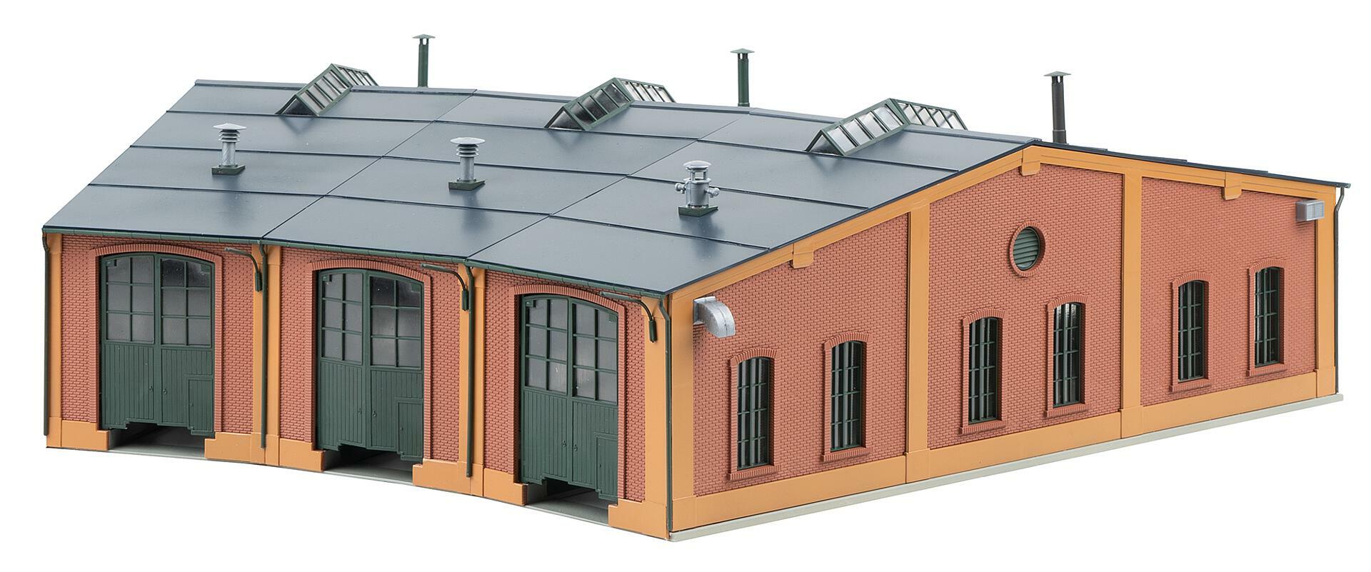 Faller 120281 HO Scale Roundhouse with 12° track angle