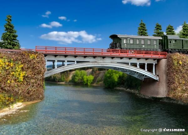 Kibri 37668 N.Z規 Werra bridge 瓦拉鐵橋.單線或複線