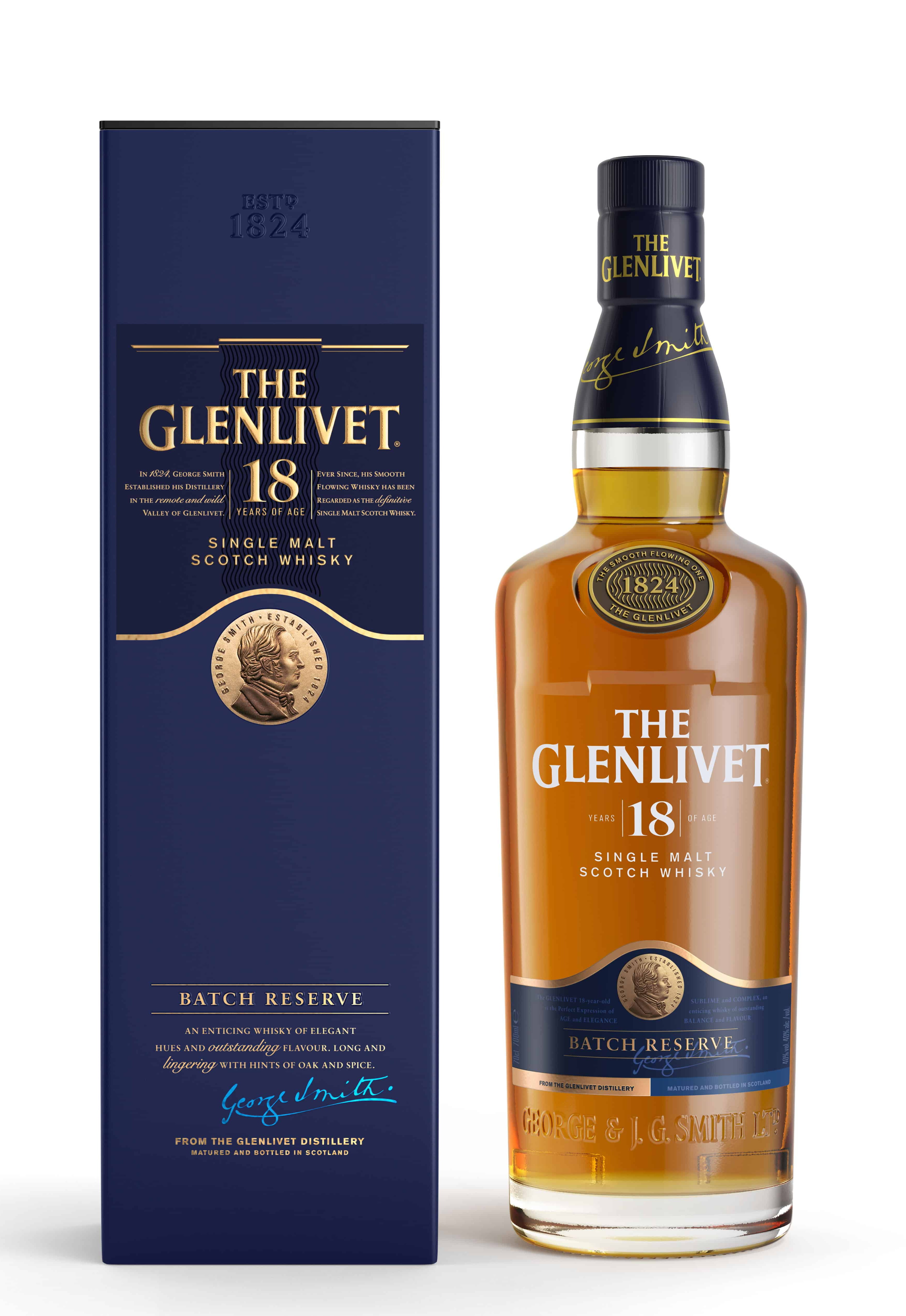 The Glenlivet 18 Years Old Single Malt Scotch Whisky