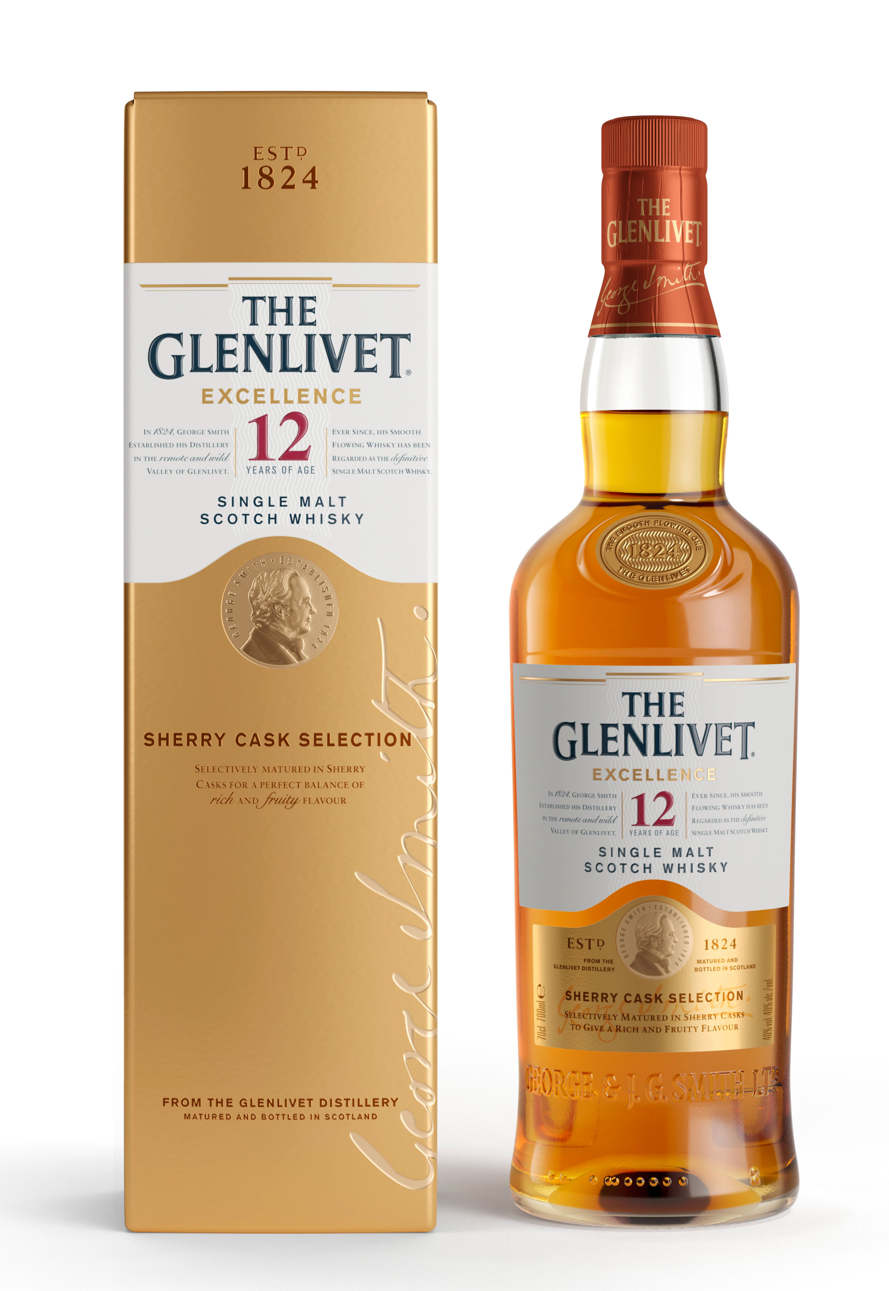 The Glenlivet 12 Years Old Single Malt Scotch Whisky