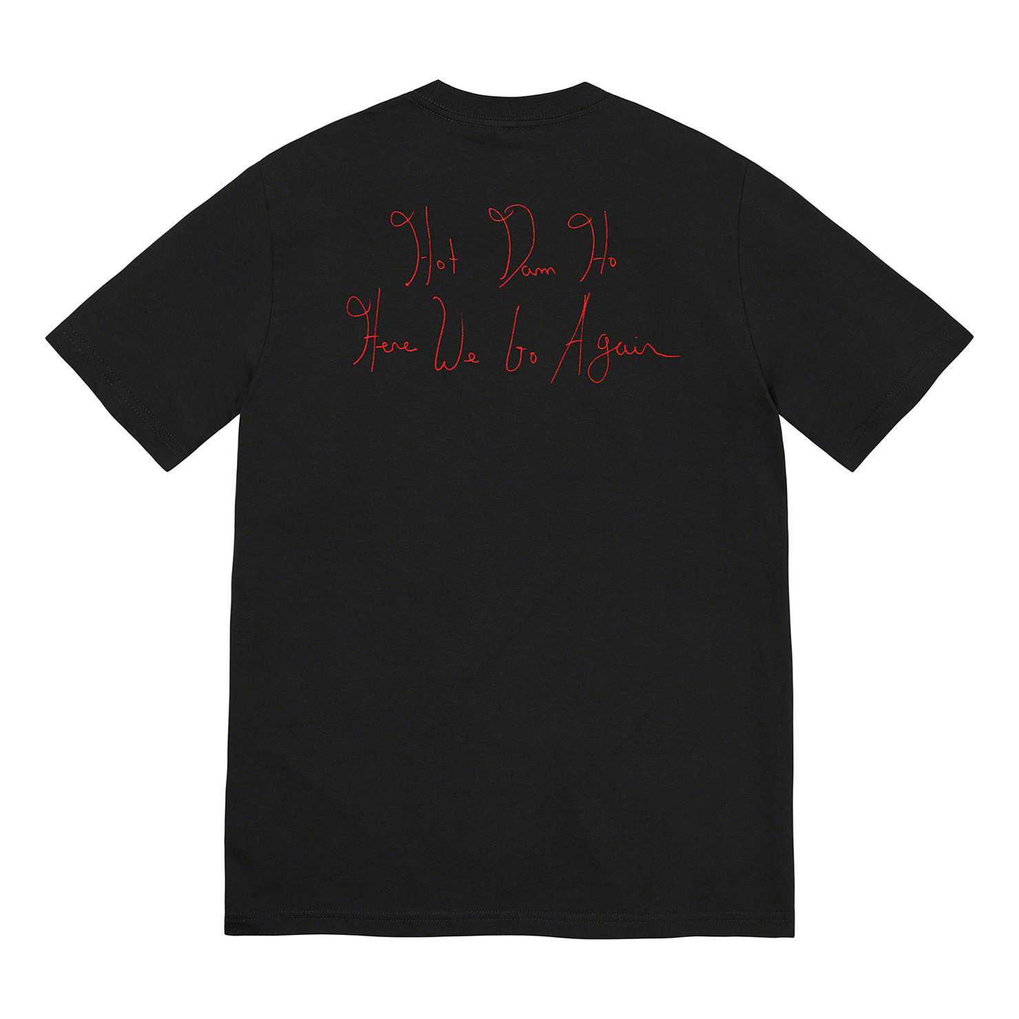 SUPREME LIL KIM TEE 照片T 黑色-SS22T59