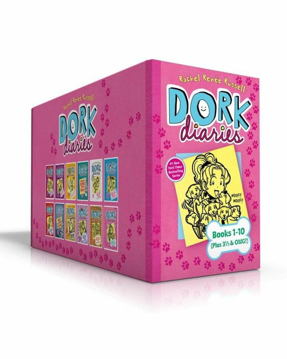 Dork Diaries by Rachel Renee Russell ,16 books Set By Rachel Renee Russell
