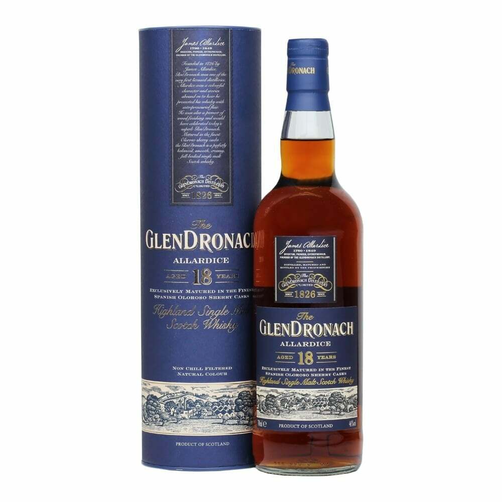 格蘭多納18年單一純麥威士忌 Glendronach 18 Years Single Malt Whisky