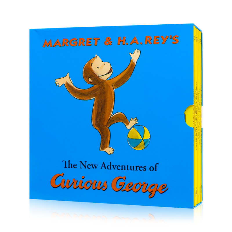 The New Adventures of Curious George Box Set 16 BOOKS