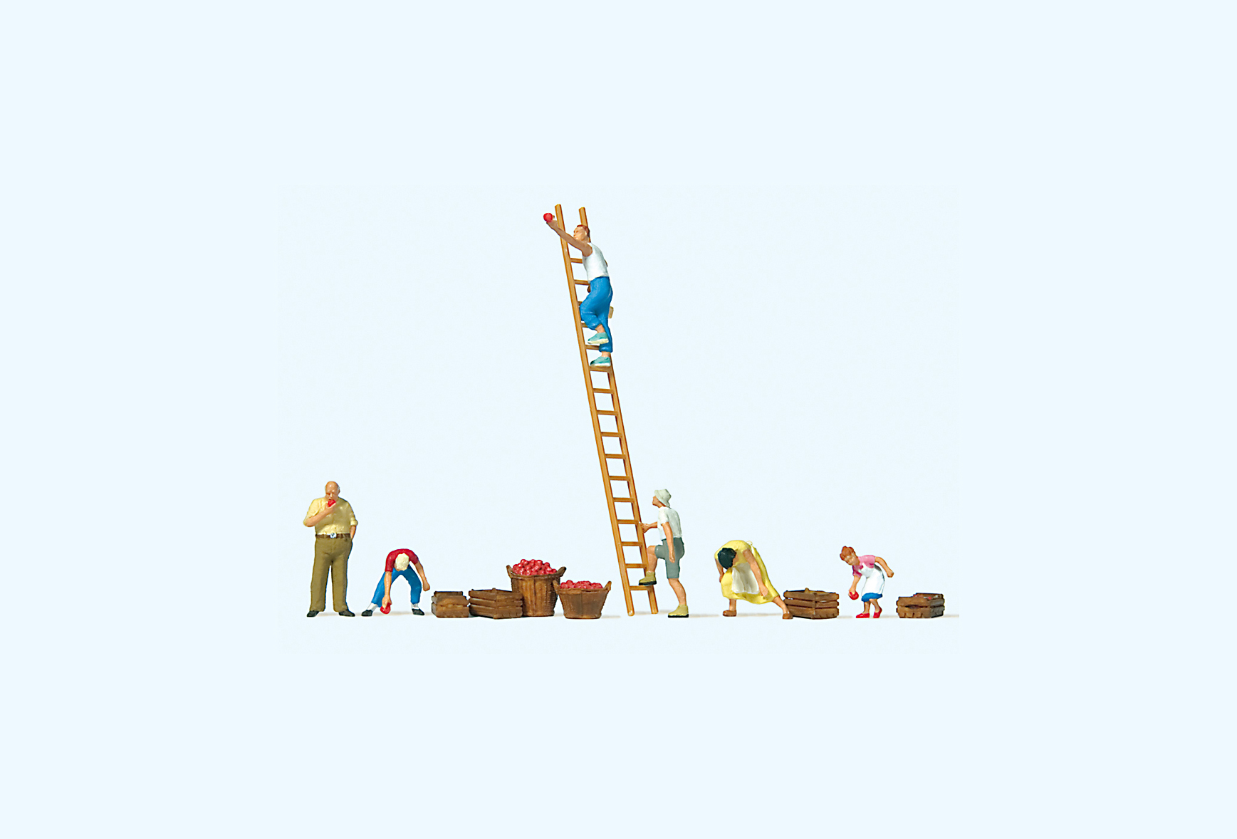 Preiser迷你小人 10720採蘋果