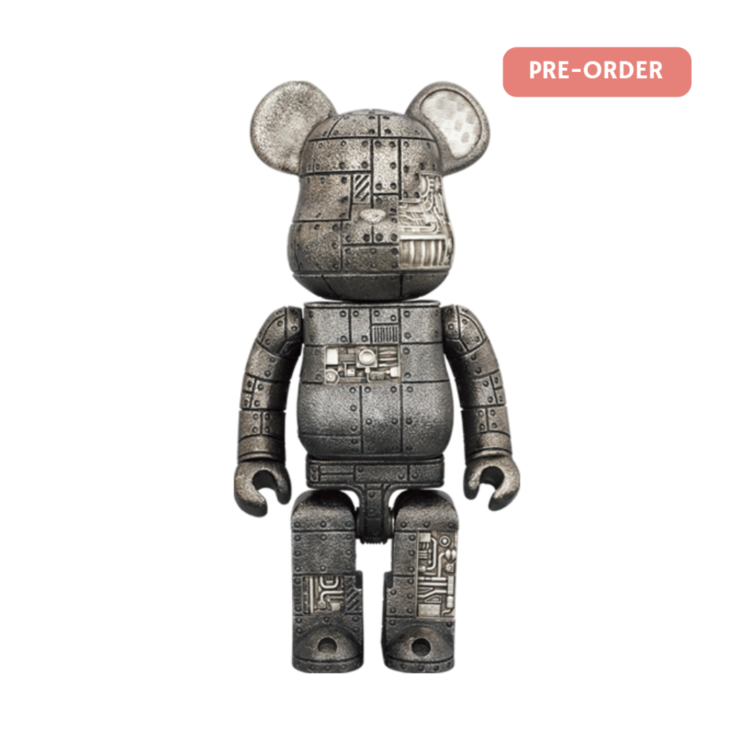 BE@RBRICK ROYAL SELANGOR STEAMPUNK COAL BLACK 400％