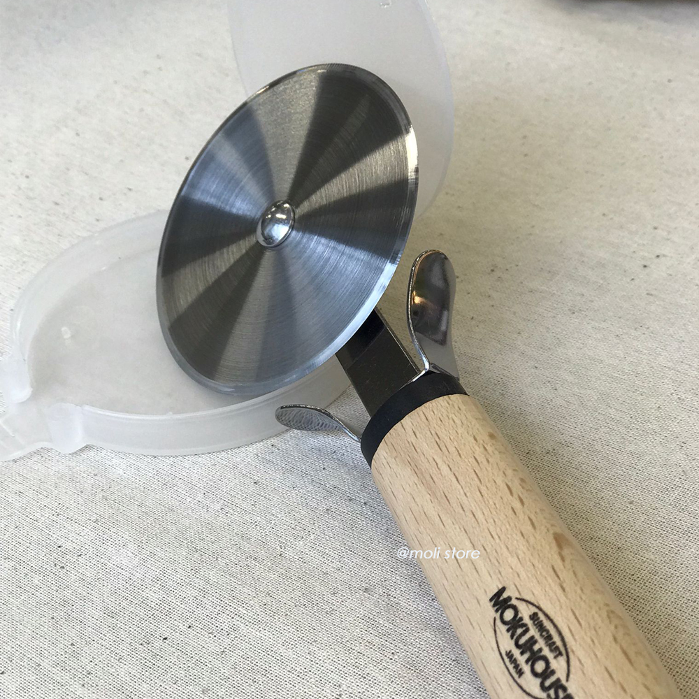 MOKUHOUSE 不鏽鋼滾輪pizza刀