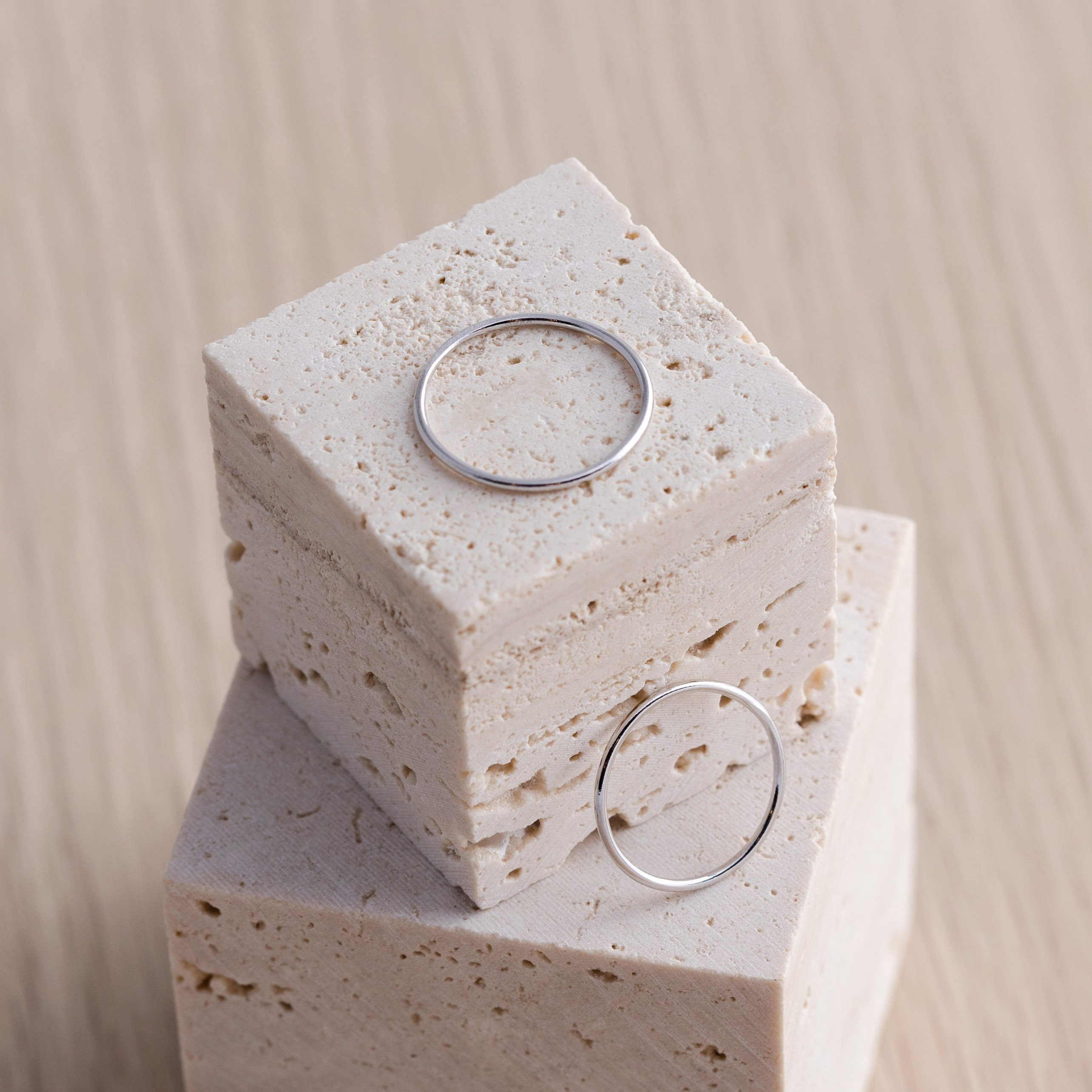 R055 光線 ｜純銀戒指