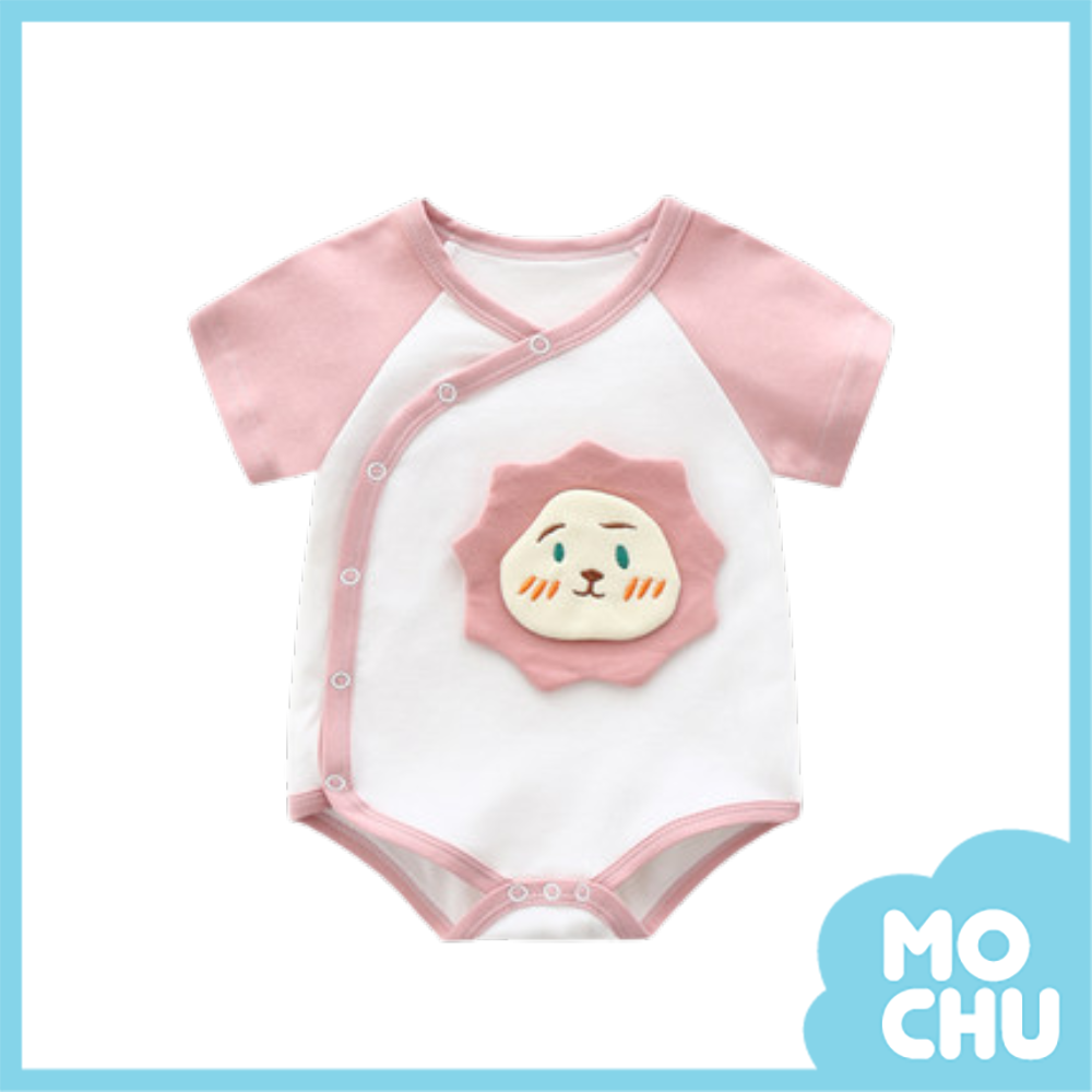 (73cm現貨)太陽獅子短袖包屁衣