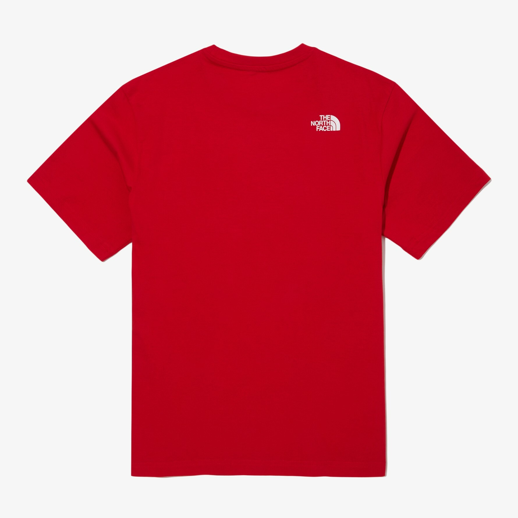 THE NORTH FACE BIG LOGO 紅 白 基本款 短袖 短T  NT7UN57E