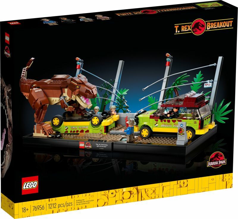 [飛米樂高積木磚賣店] LEGO 76956 Jurassic- T. rex Breakout