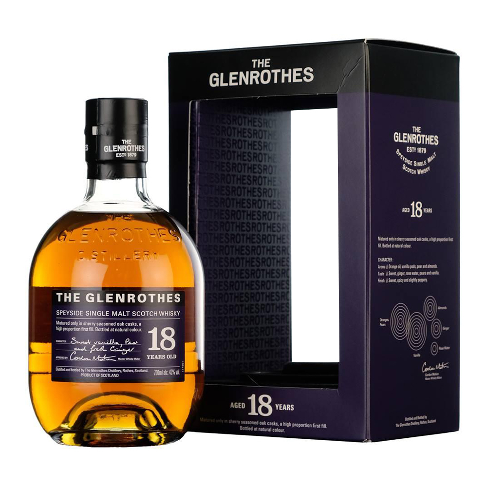 格蘭路思18年單一純麥威士忌 Glenrothes 18 Years Single Malt Whisky