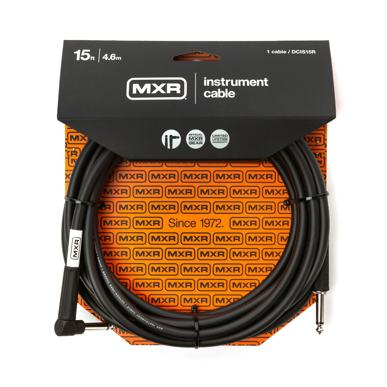 Dunlop MXR DCIS Standard系列 直頭+L頭 導線 10呎 15呎 20呎