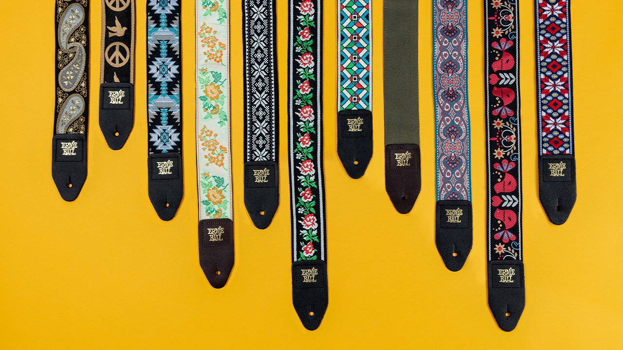 ERNIE BALL 2022 JACQUARD STRAP 最新 繡花背帶 多色可挑