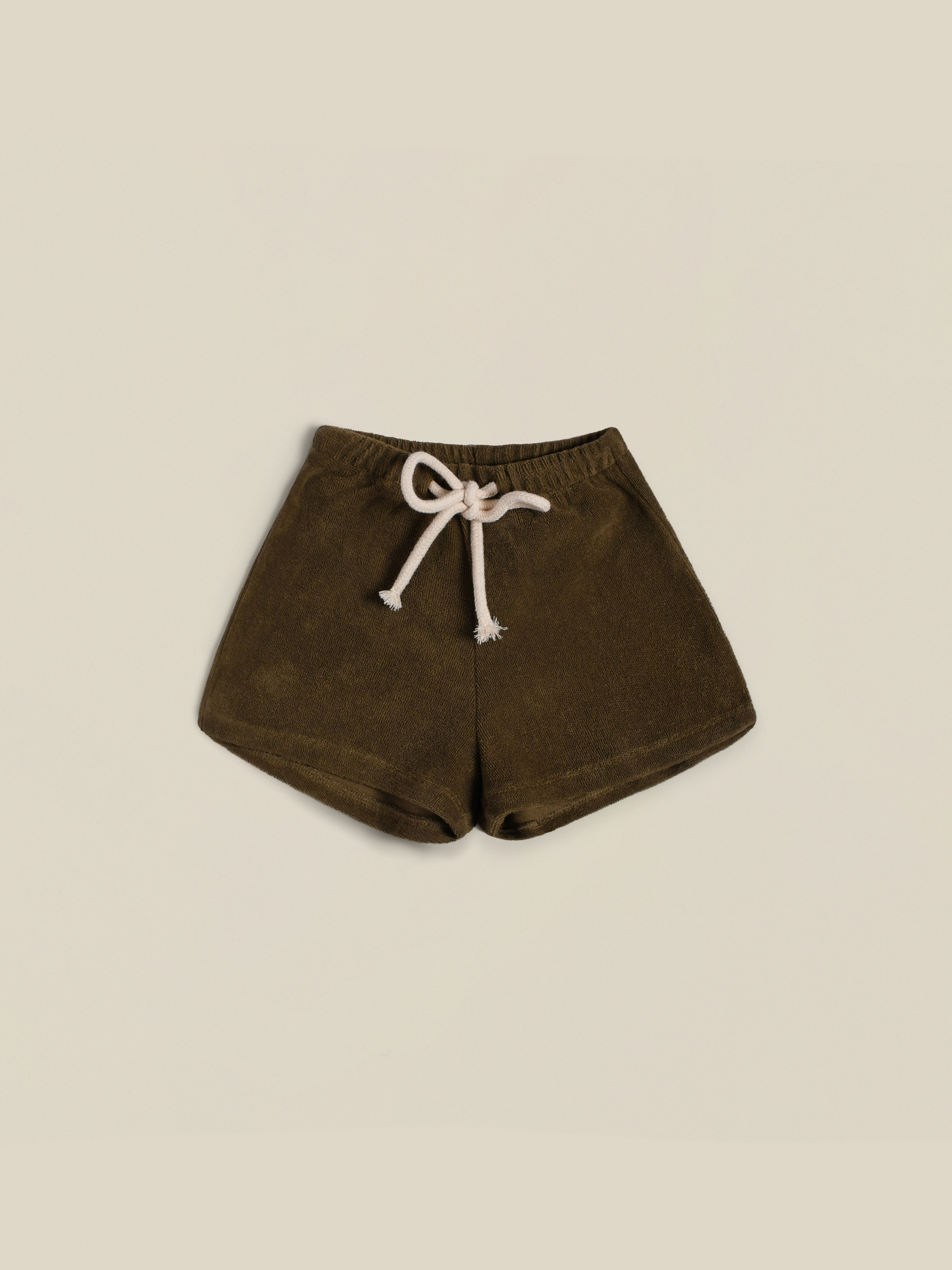 ORGANIC ZOO - Olive Terry Rope Shorts