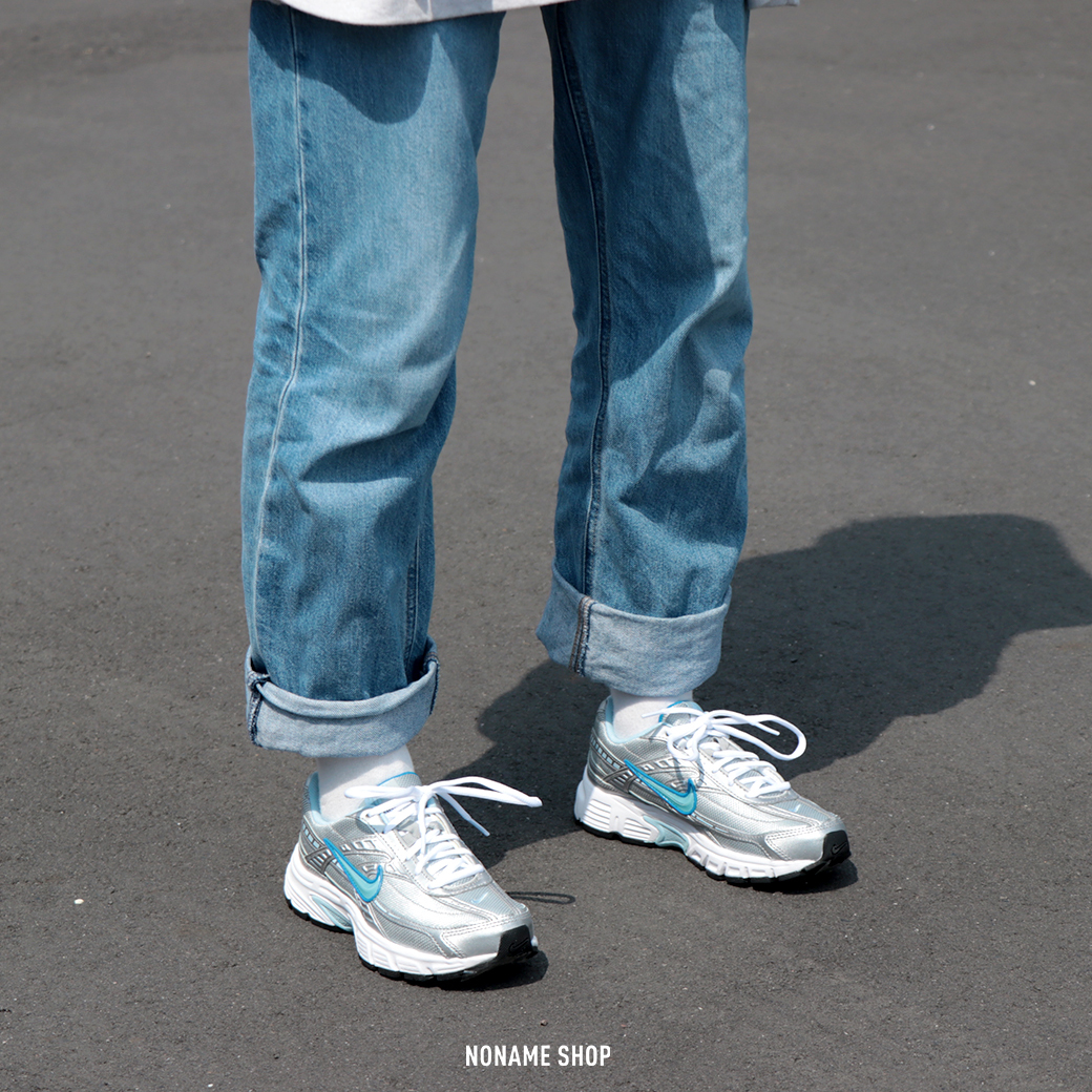 NIKE INITIATOR 復古 街頭 慢跑鞋 老爹鞋 銀藍 (女款)