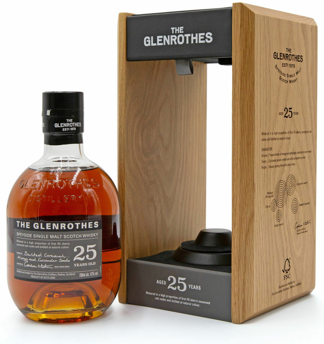 格蘭路思25年單一純麥威士忌 Glenrothes 25 Years Single Malt Whisky