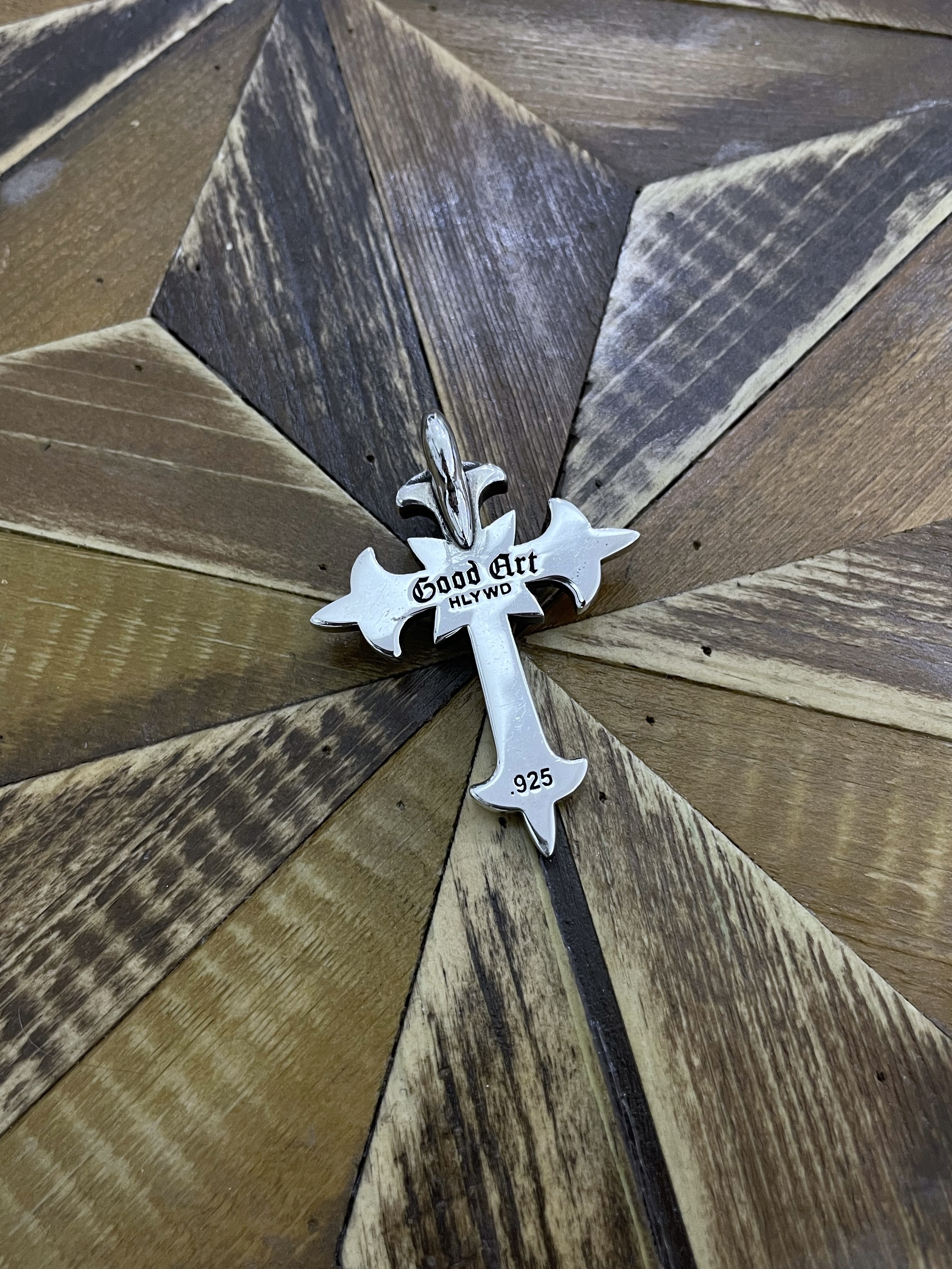 Spanish Cross Pendant w/ Full Diamonds