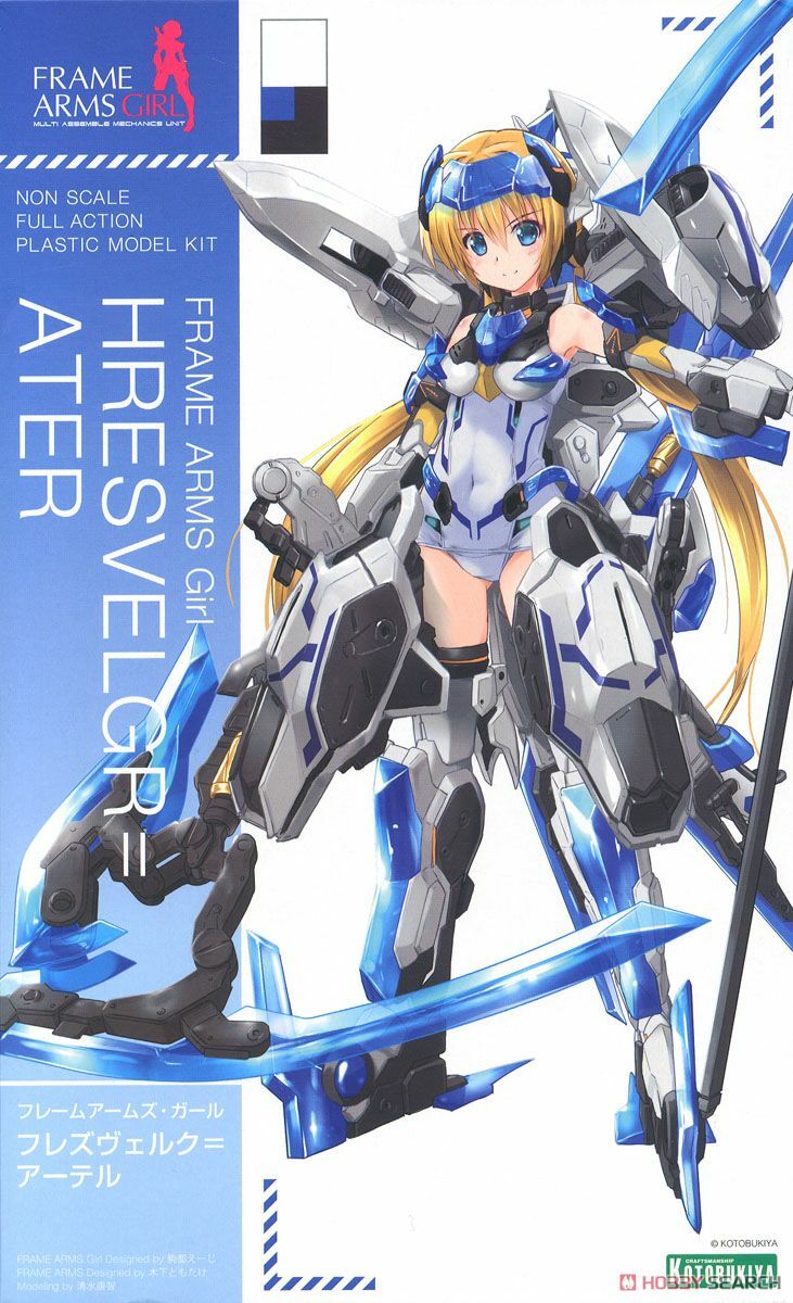 壽屋 代理版 組裝模型 Frame Arms Girl 機甲少女 NSG-X2 白皙魔鷲(FG024R)