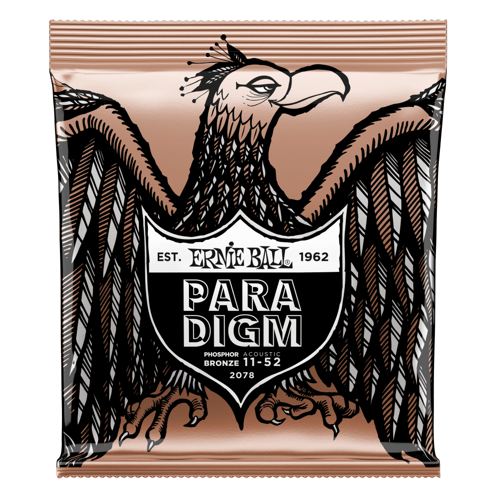 ERNIE BALL 2078 Paradigm 11-52 磷青銅 木吉他弦 長壽弦