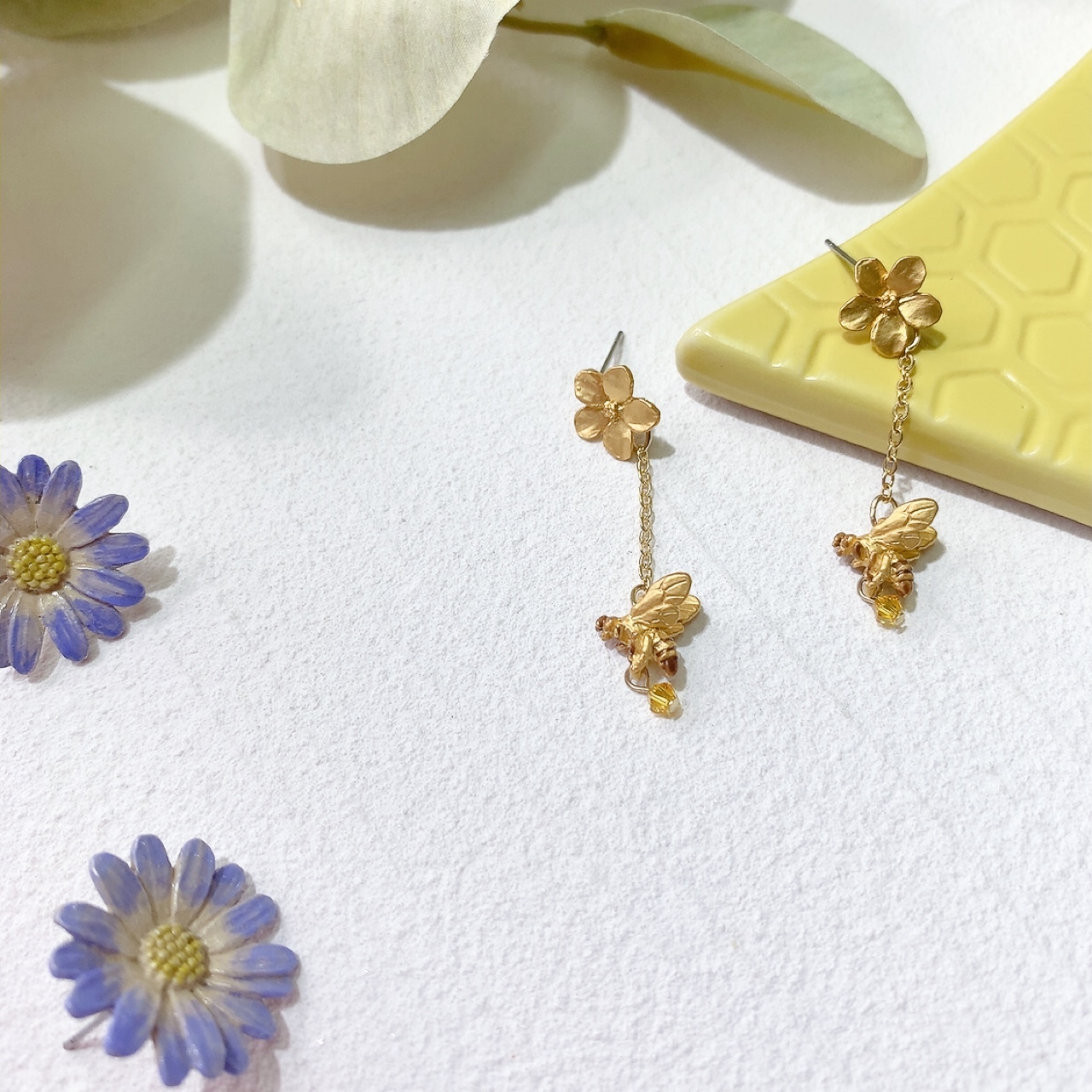 Palnart Poc 日本制蜜蜂採蜜耳環