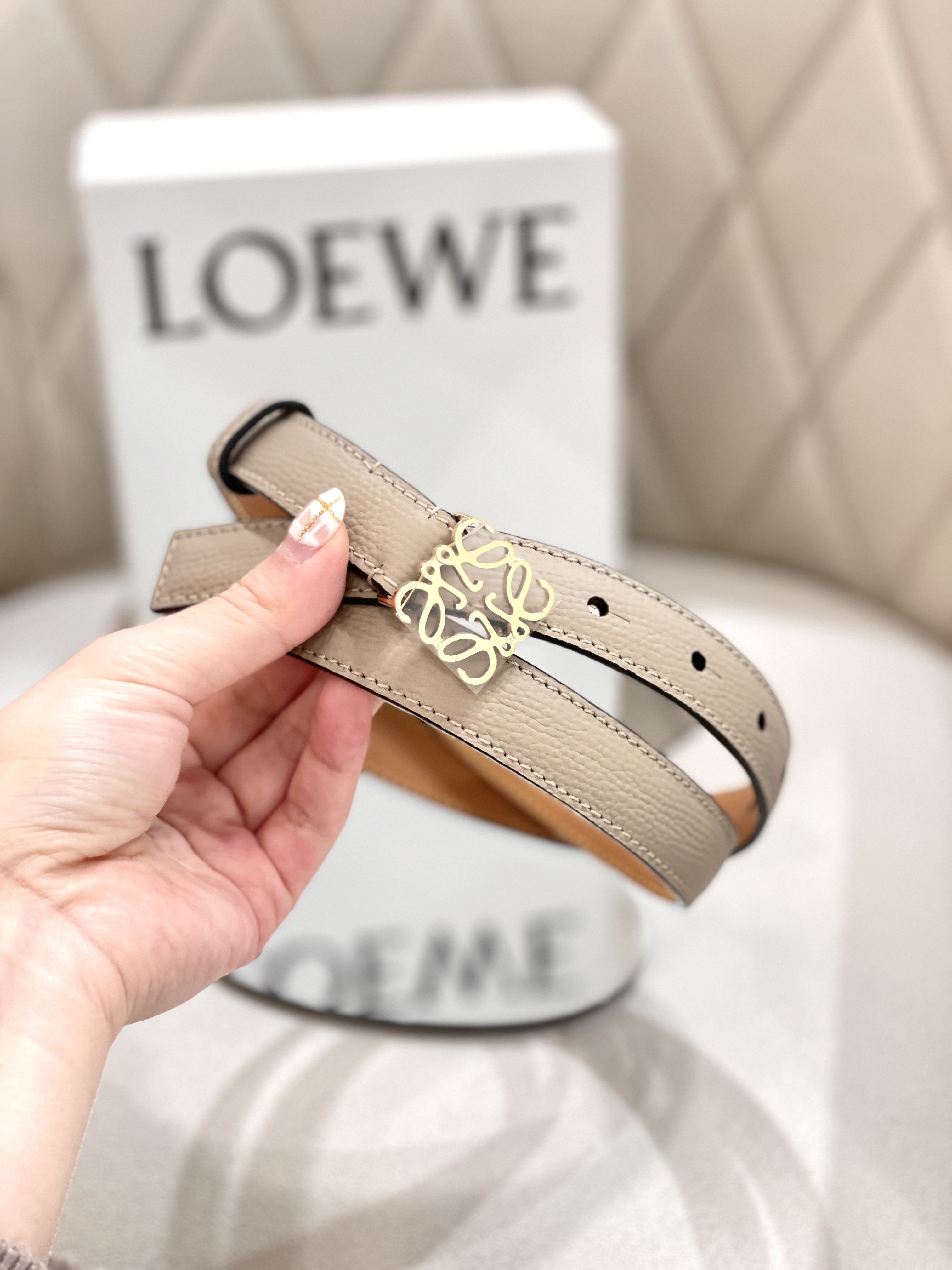 LOEWE Anagram Belt