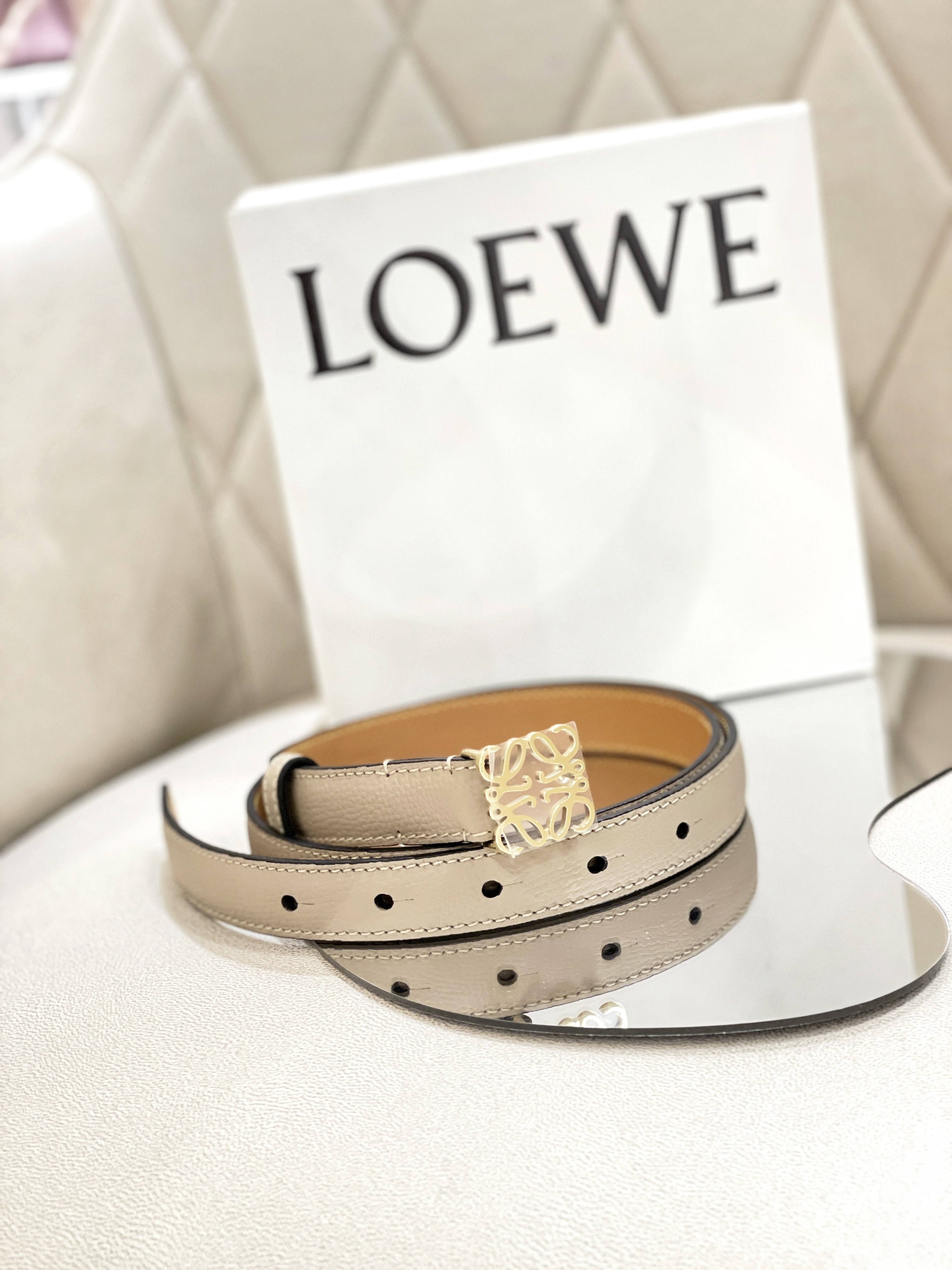 LOEWE Anagram Belt