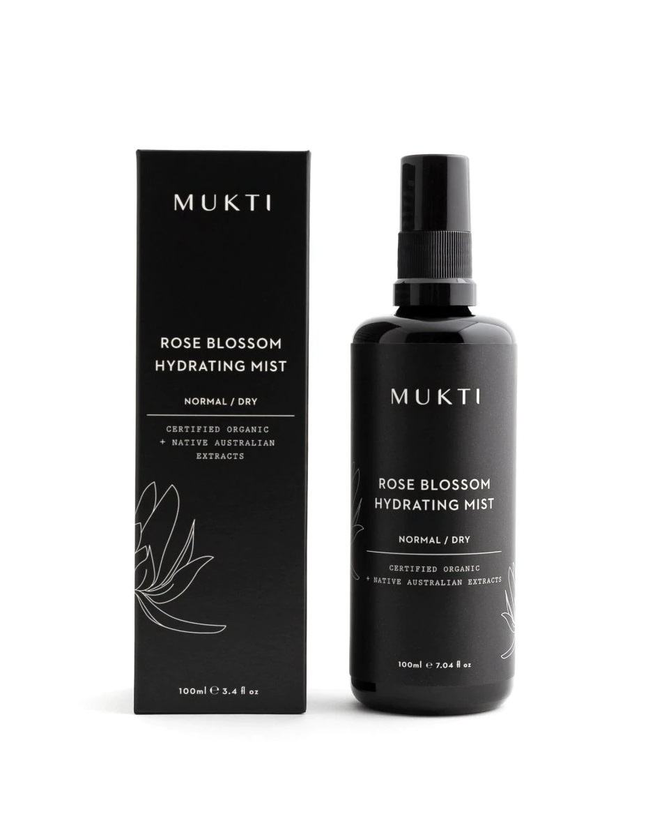 MUKTI Rose Blossom Hydrating Mist 有機玫瑰保濕噴霧 [100ml]