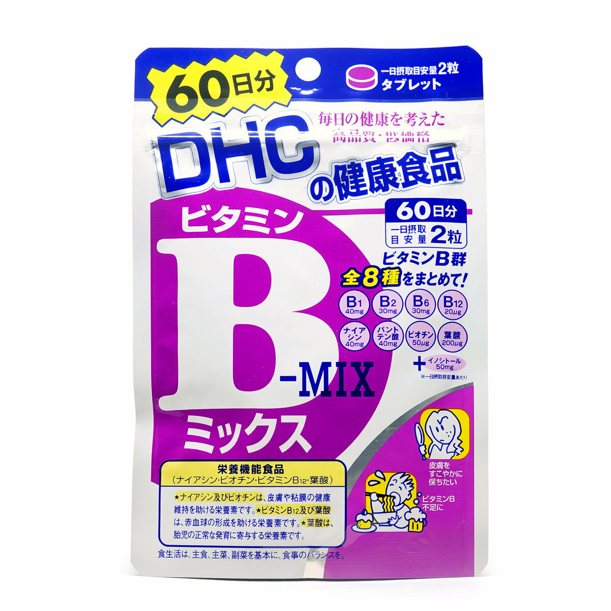 DHC - 維他命B雜補充食品 120粒 (60日份量)