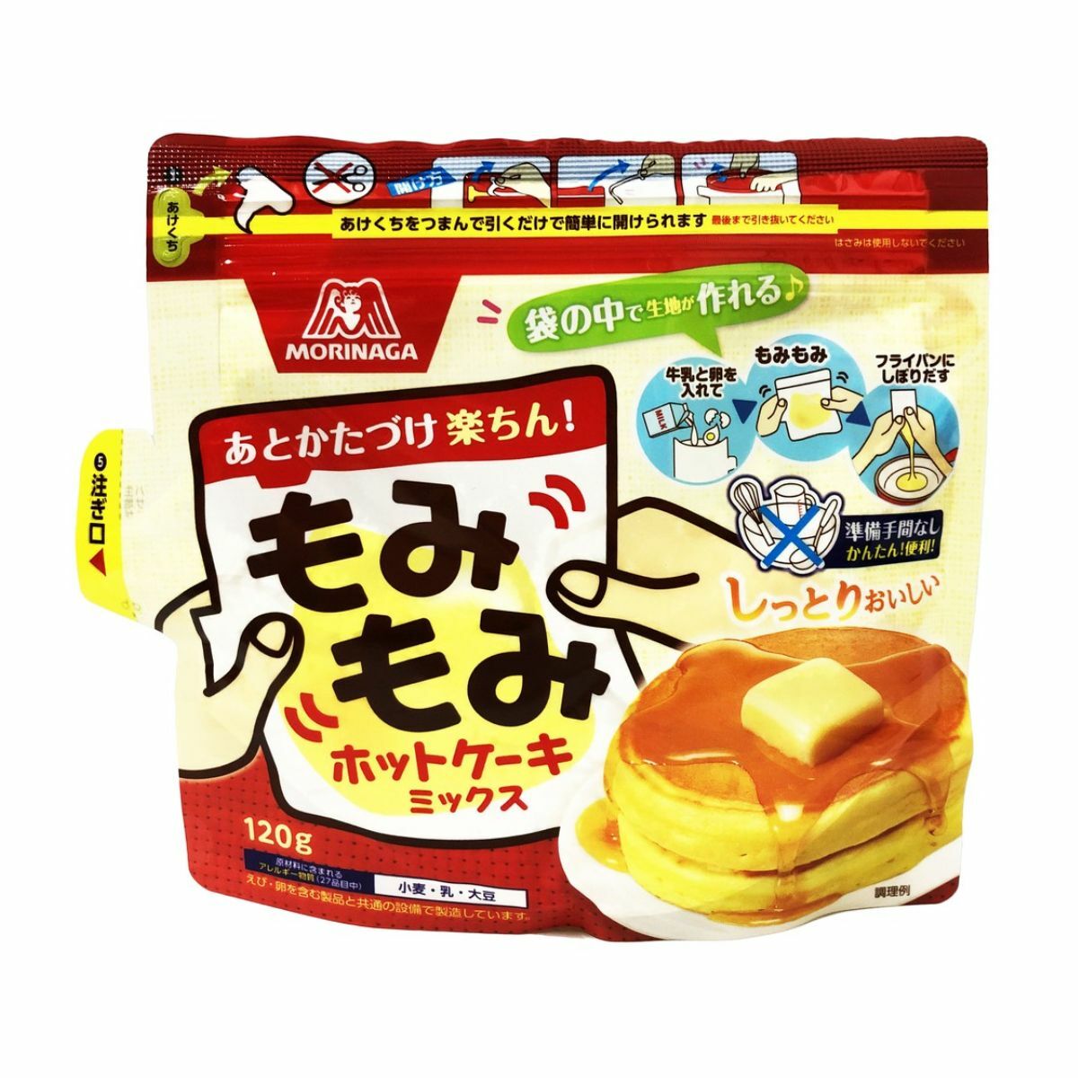 森永 - 易混合熱香餅預伴蛋糕粉 120g