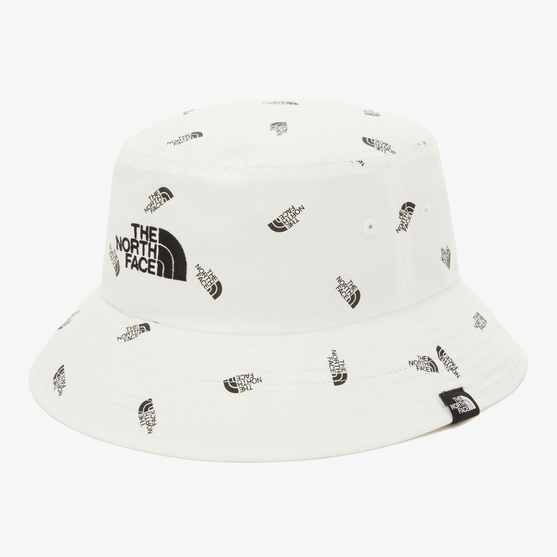 THE NORTH FACE 白標限定 白 滿版 小LOGO 漁夫帽 NE3HN01M