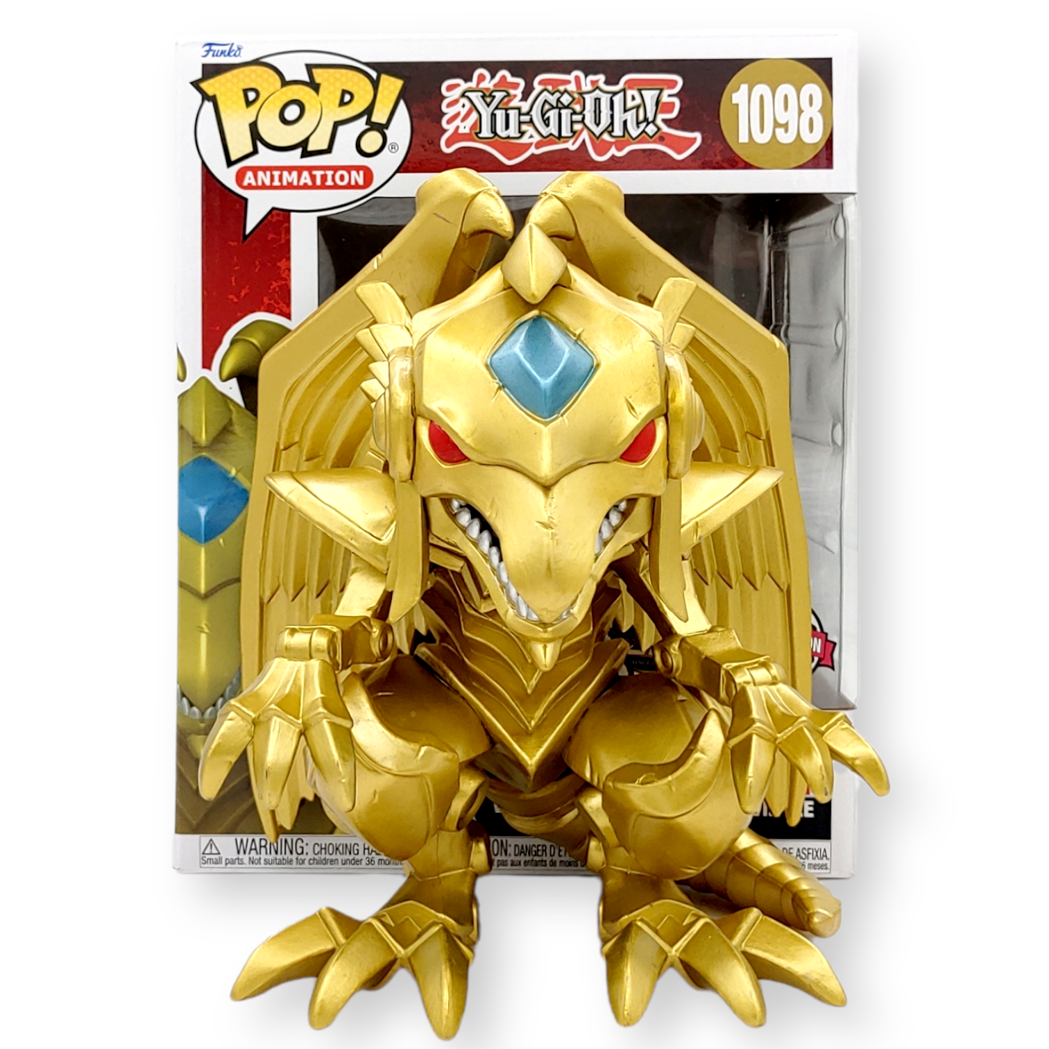 FUNKO POP <遊戲王>6吋太陽神之翼神龍-No.1098