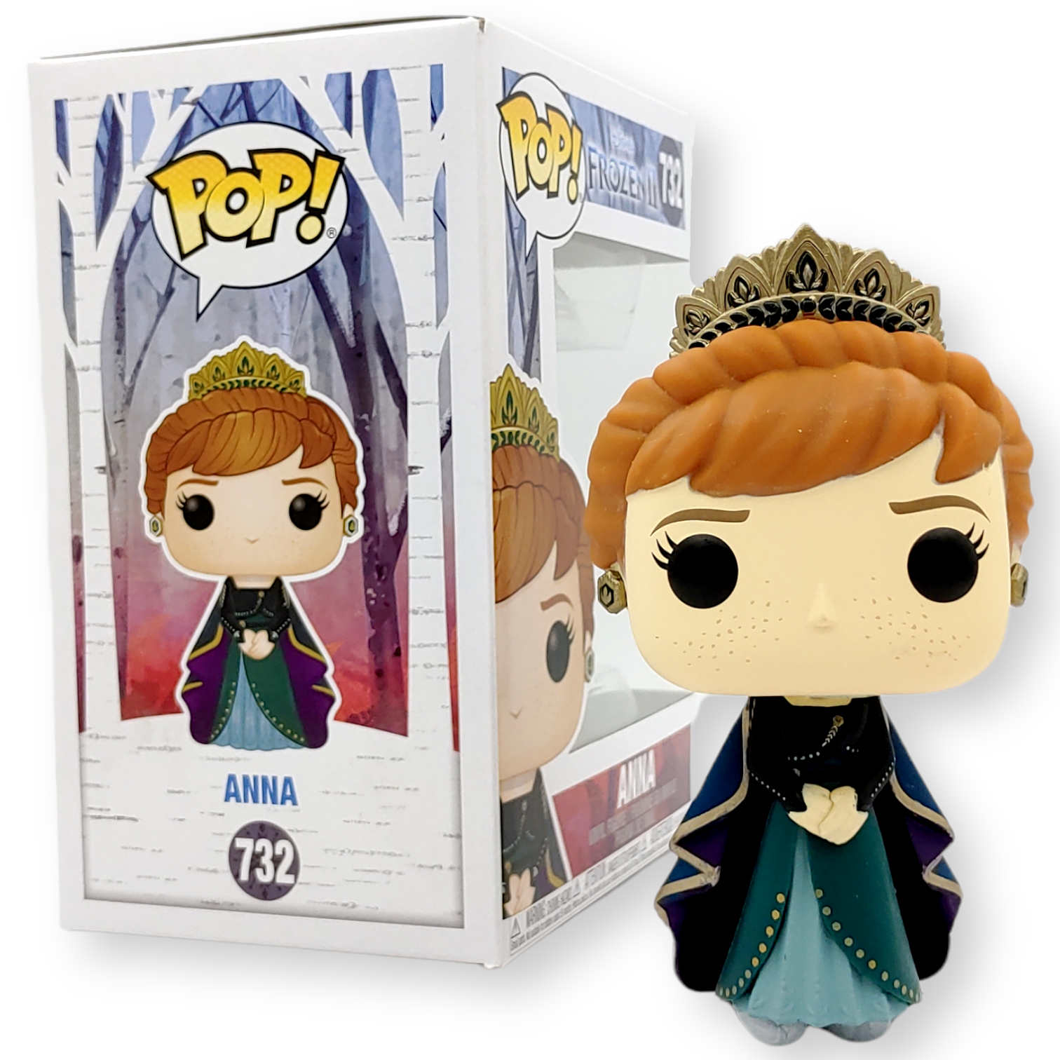 FUNKO POP <魔雪奇緣2>安娜(婚紗) -No.732