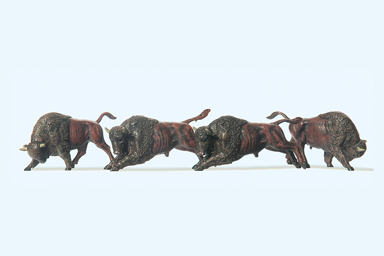 Preiser迷你小人 20391水牛