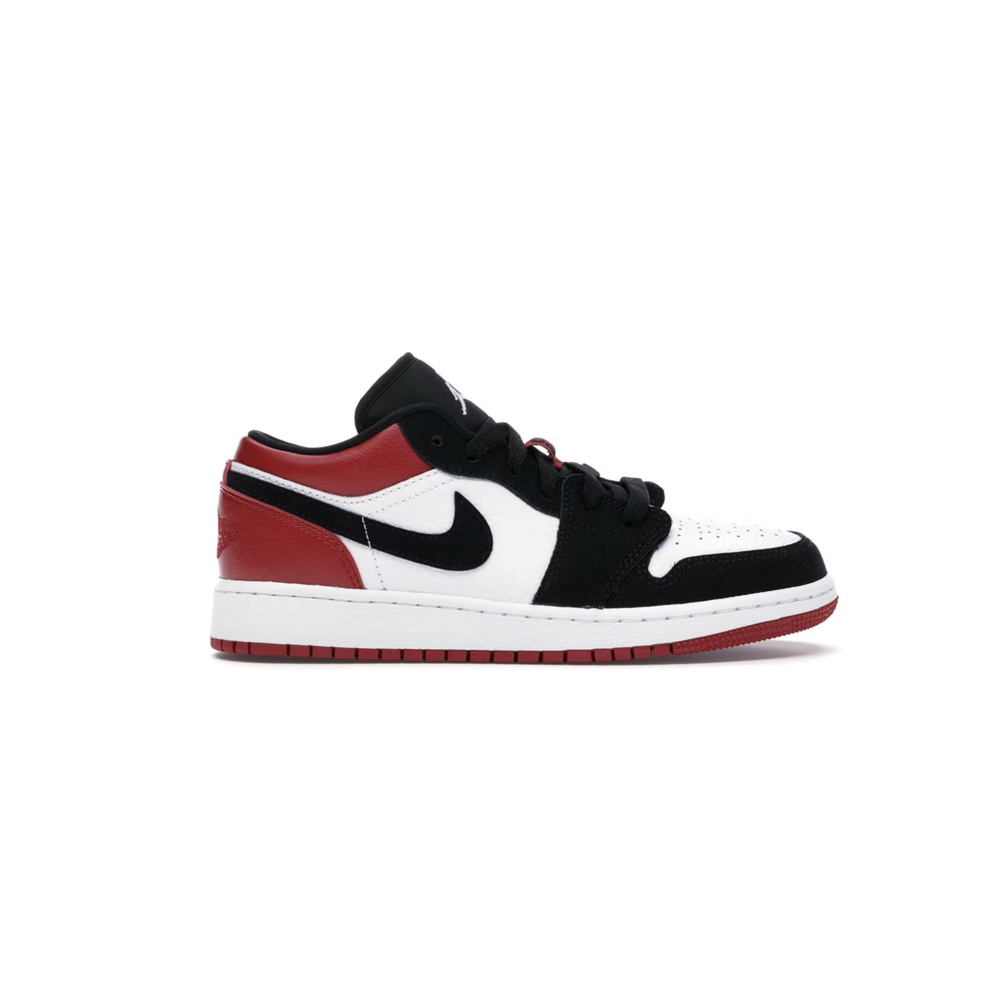 -(A1c)-AIR JORDAN 1 LOW (GS) 黑頭 紅 - 553560 116