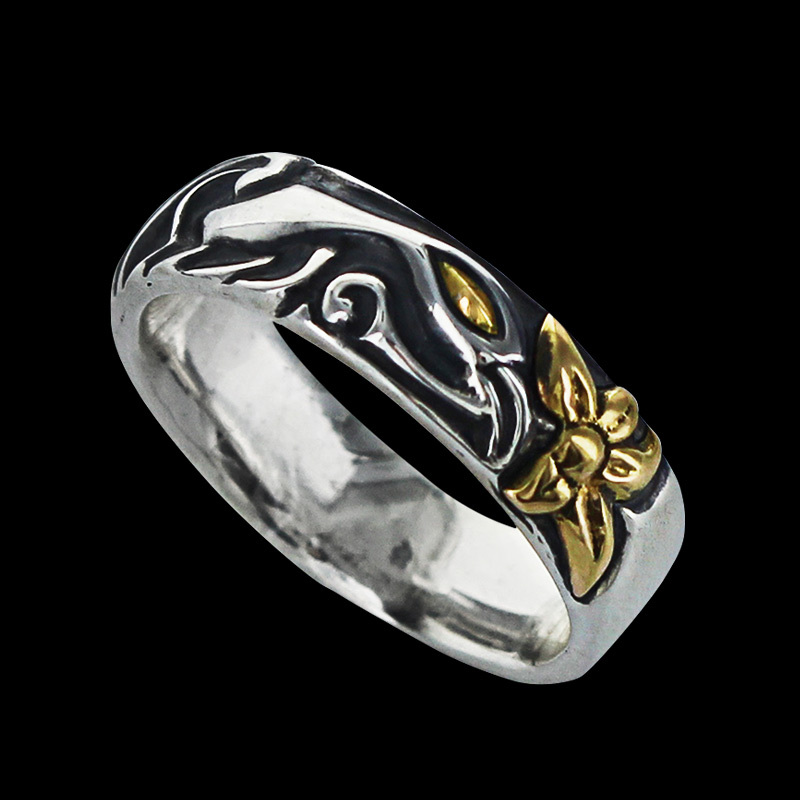 靈魂伴侶戒指 / 18K 黃金眼