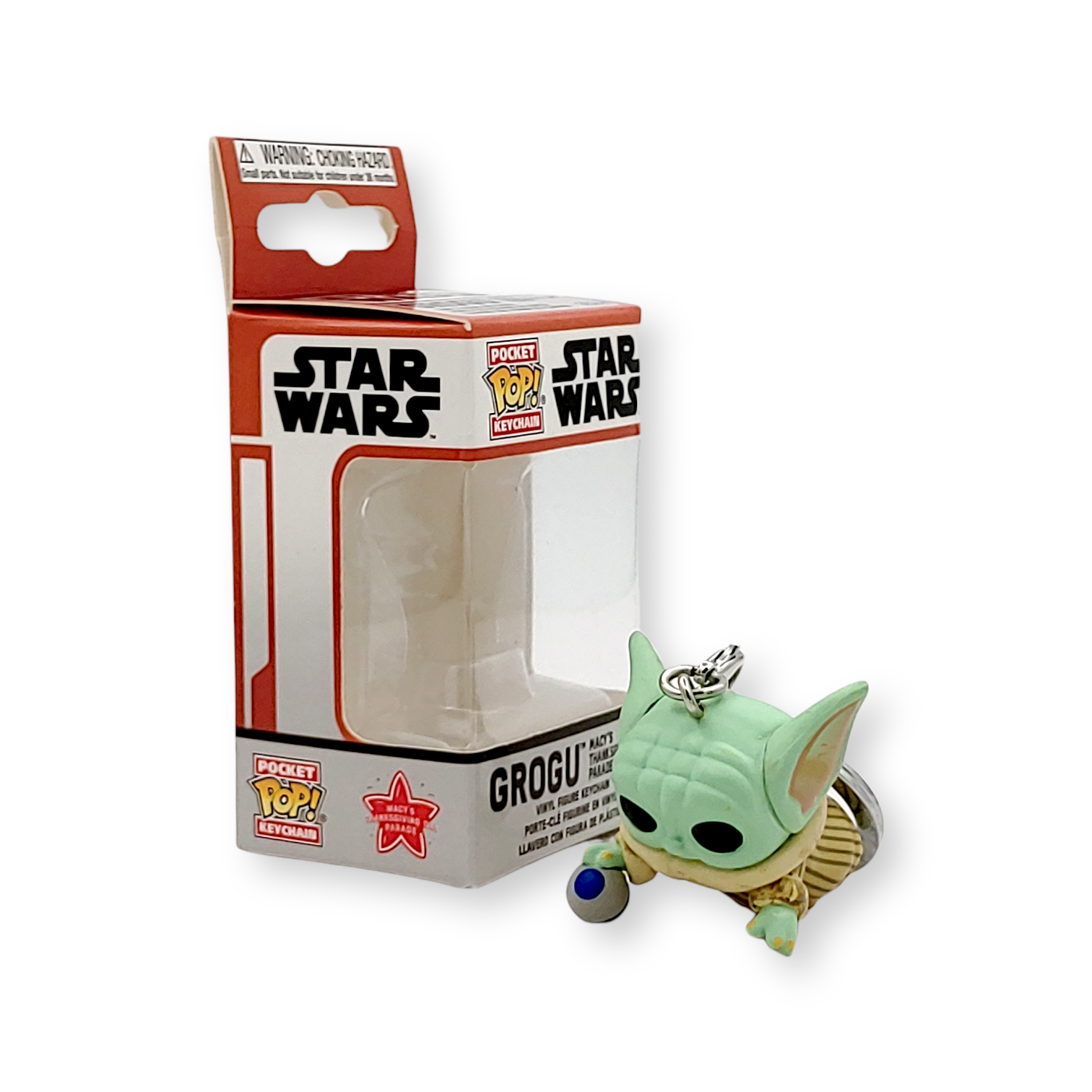 FUNKO POP星球大戰尤達BB(玩波)鎖匙扣