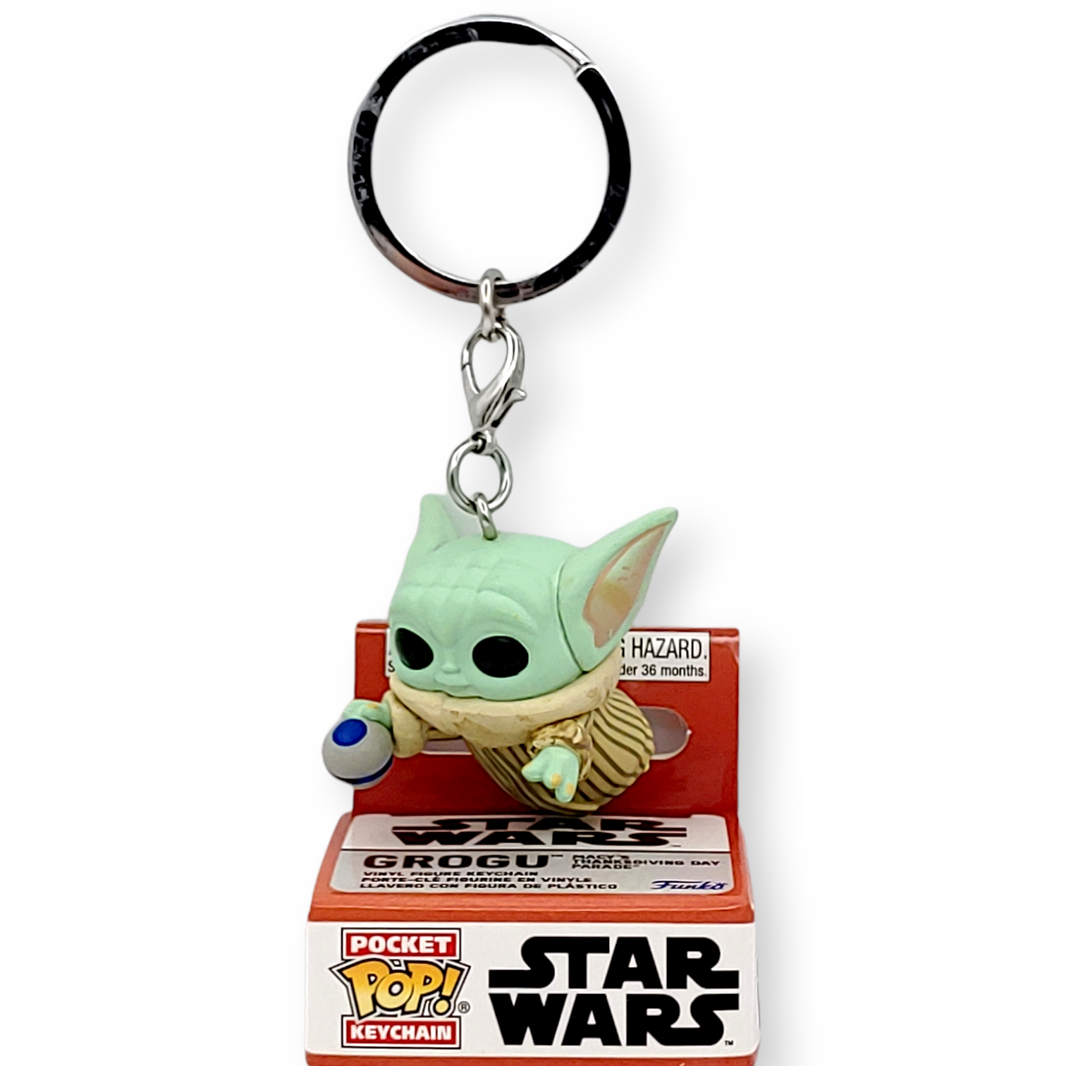FUNKO POP星球大戰尤達BB(玩波)鎖匙扣