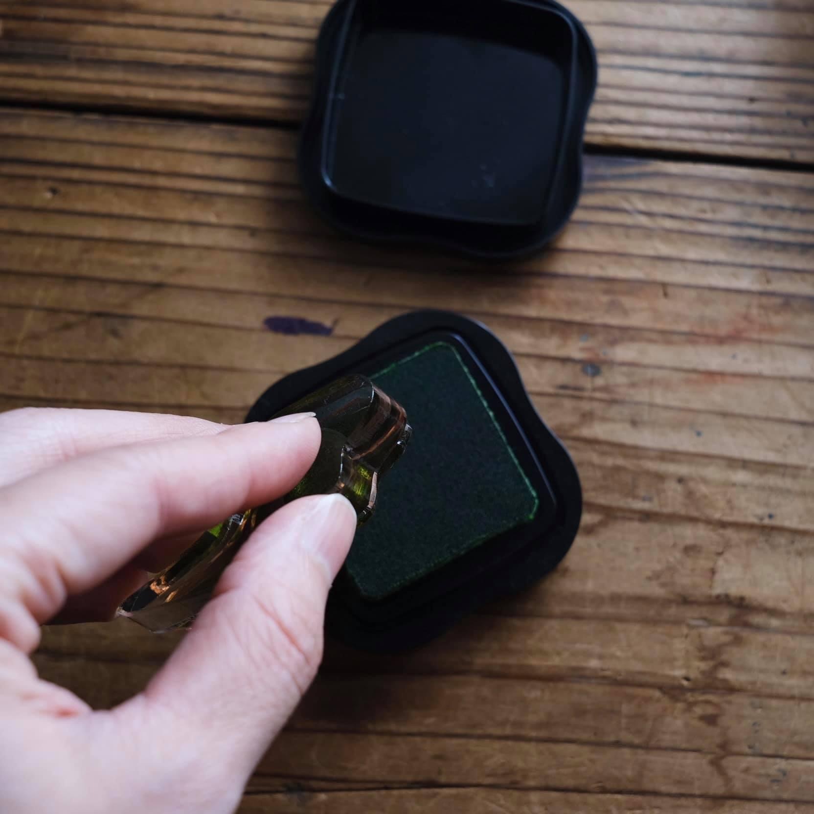 幾何系列 糯米椒 膠版印章｜一分之一工作室 臺灣